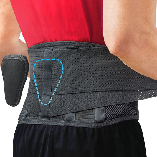 Sports Weightlifting High Elastic Breathability Double Pressure Waist Support Belt